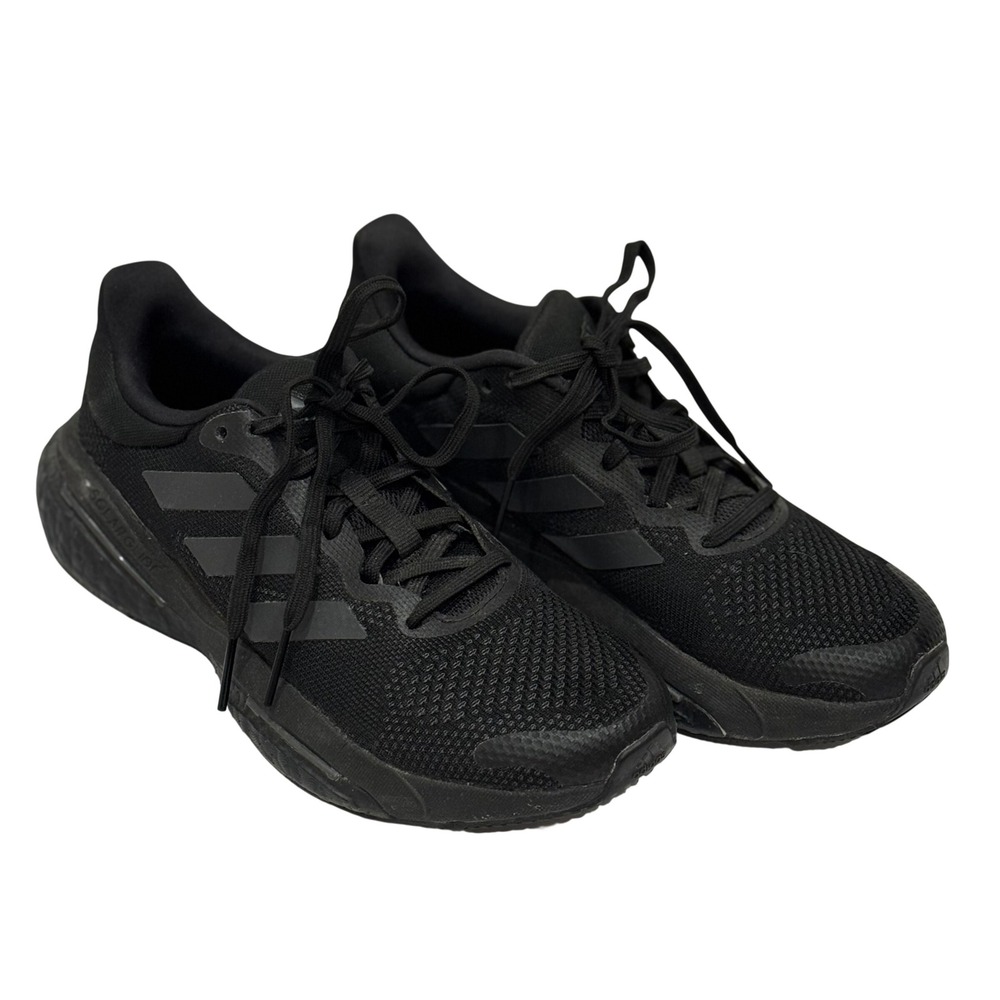 Adidas SolarGlide 5 Running Training Gym Shoes Triple Black GX5494 Mens Size‎ 7